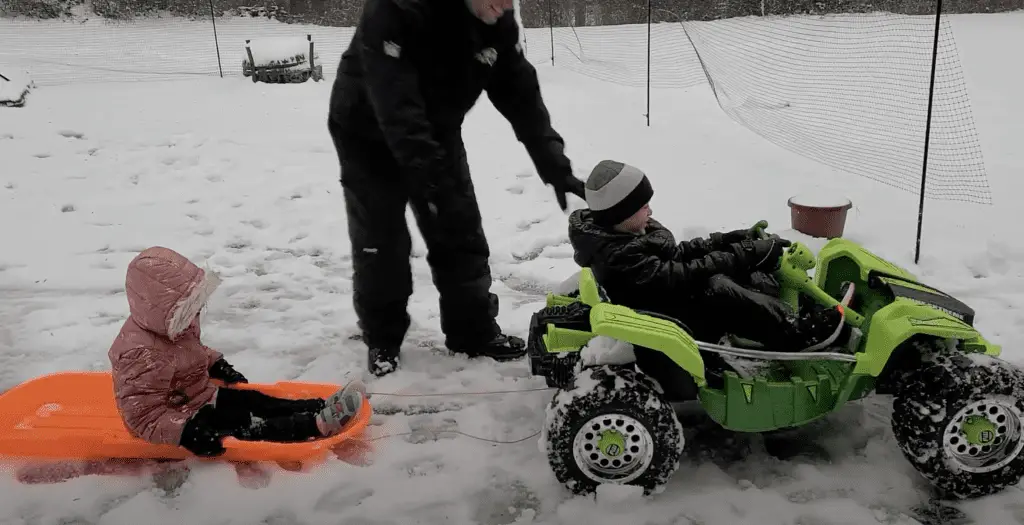 Power Wheels for Snow