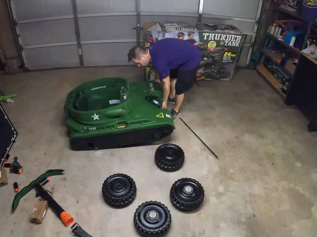 how to lift a power wheels