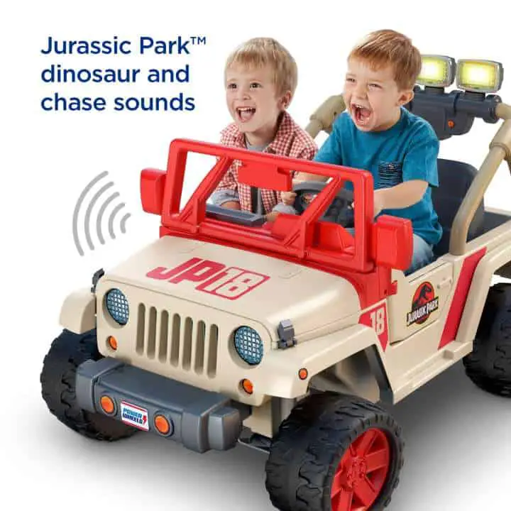 Power Wheels Jurassic World Jeep Wrangler
